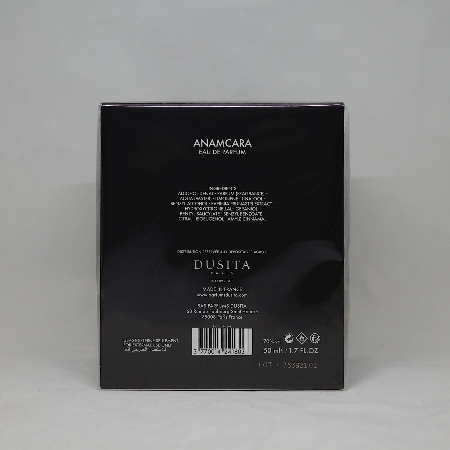 Dusita Anamcara 50ml Tester